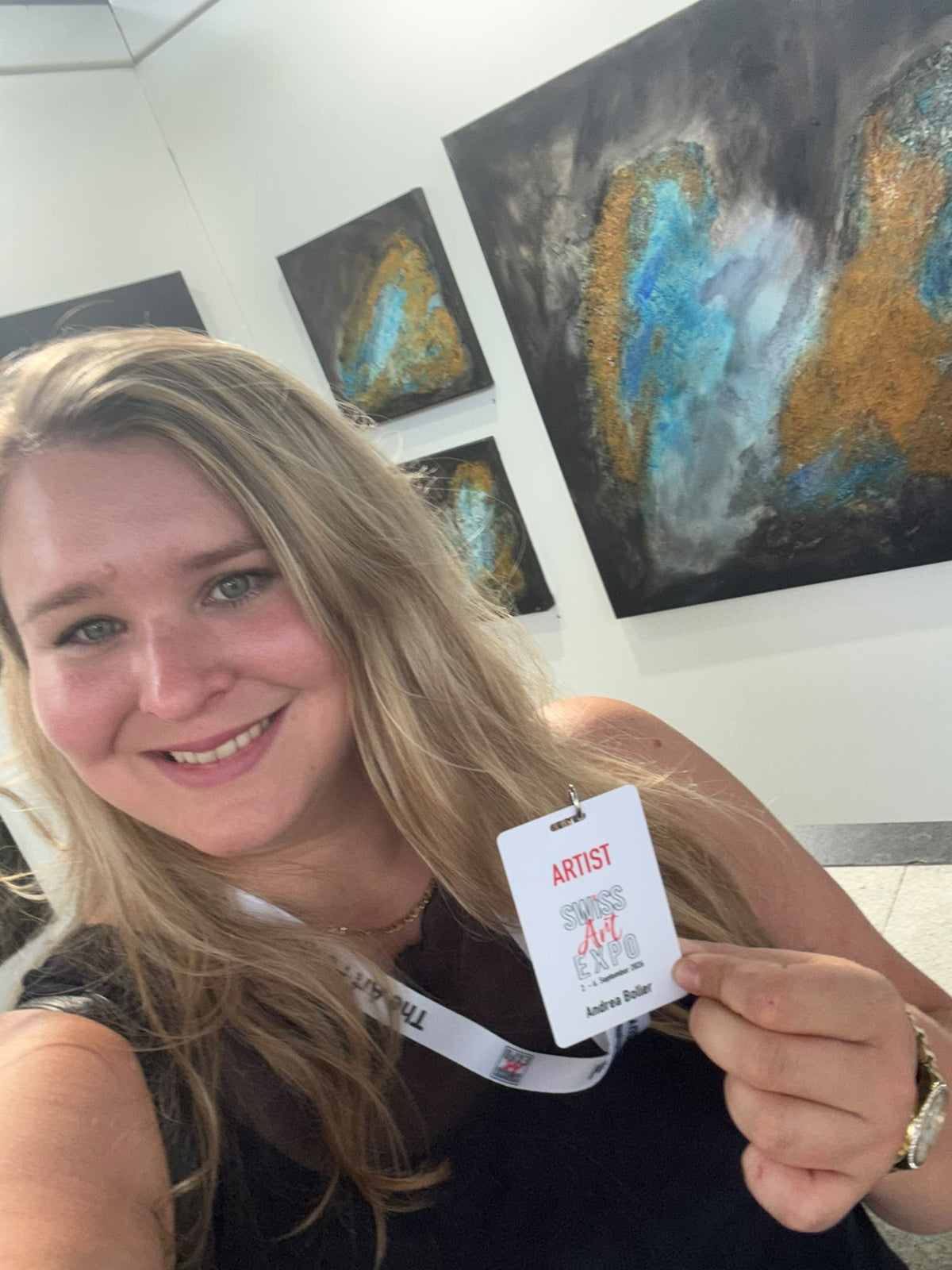 Andrea Boller an der Swiss Art Expo Zürich 2026